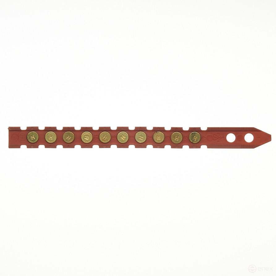 Монтаж. патрон в кассете К-2 для порох. монтаж пистолетов (кал. 6,8х11 мм ,корич., 100 шт/уп) FEDAST