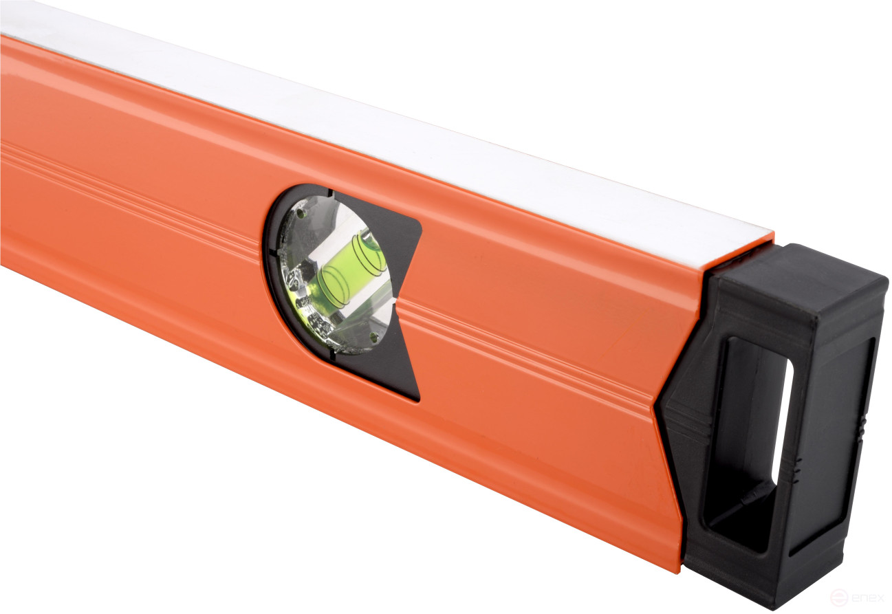 Уровень алюминиевый коробчатый 1200 мм (3 глазка/1 зеркальный, магнитный) BERIL