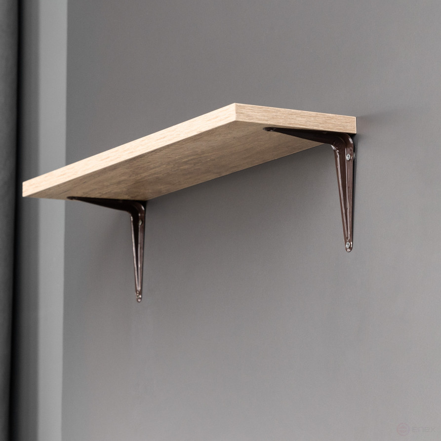 Shelf holder meth. 200*150 brown AKS