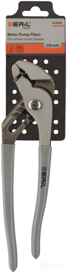 250mm adjustable pliers (PVC handles) BERIL