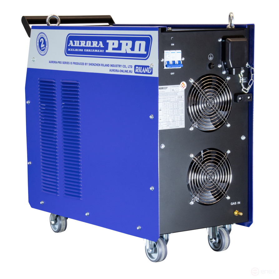 Industrial argon arc welding machine AuroraPRO IRONMAN 400 AC/DC DIGITAL (TIG+MMA) + NAKS certificate