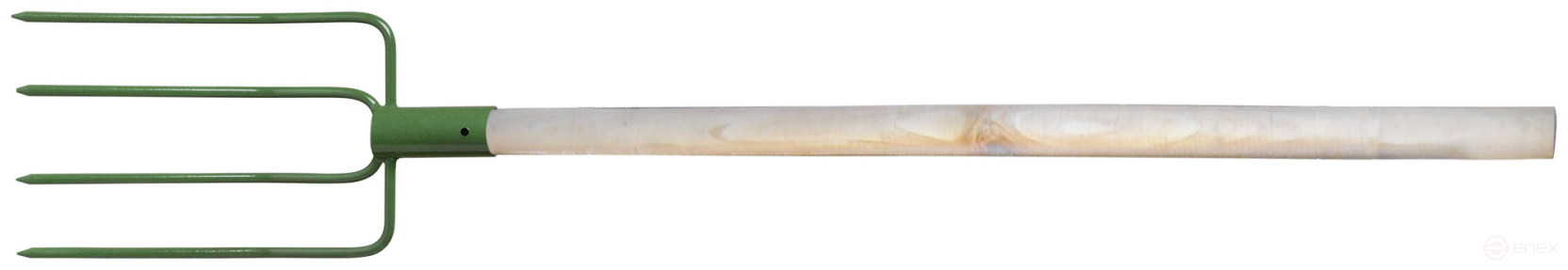 Вилы 4-х рогие навозные сварные с деревянным черенком