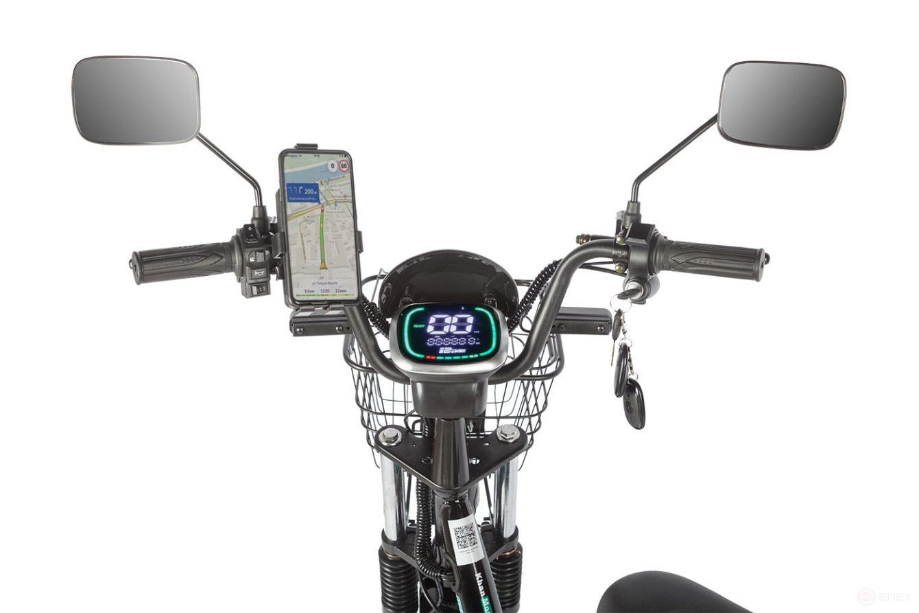 Электровелосипед Gelbert Khan Monster 1, черный