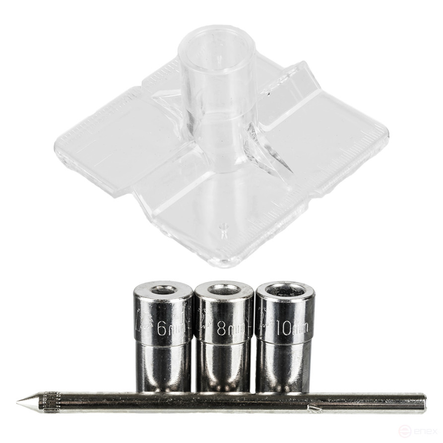 Drill guide PRACTICE for drills 6, 8, 10 mm, at right angles to the sheets, for D (775-334)