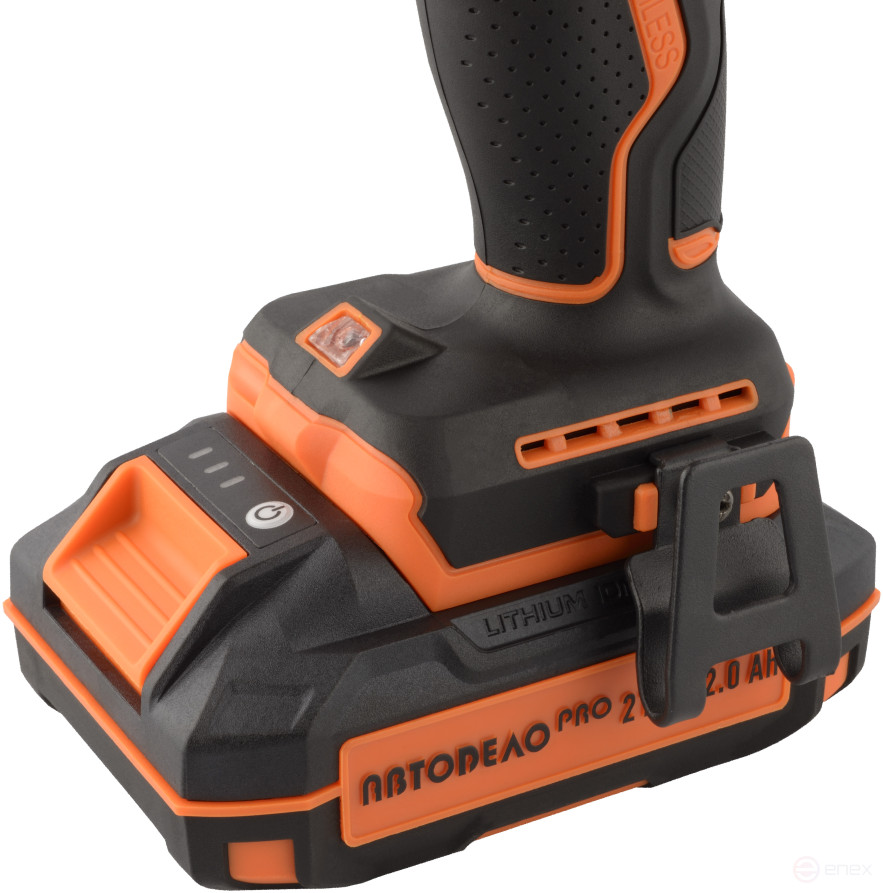 Аккумуляторная дрель-шуруповерт 40Н*м 21V (в кейсе) АвтоDело PRO 46110