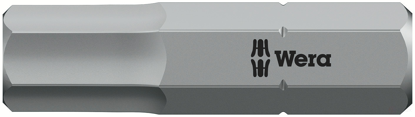 840/1 Z Hex-Plus бита под внутренний шестигранник, вязкая твёрдость, хвостовик 1/4" C 6.3, 6 x 25 мм