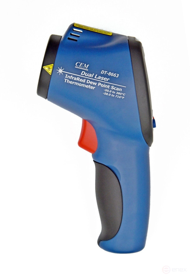 DT-8663 Пирометр с индикацией точки росы