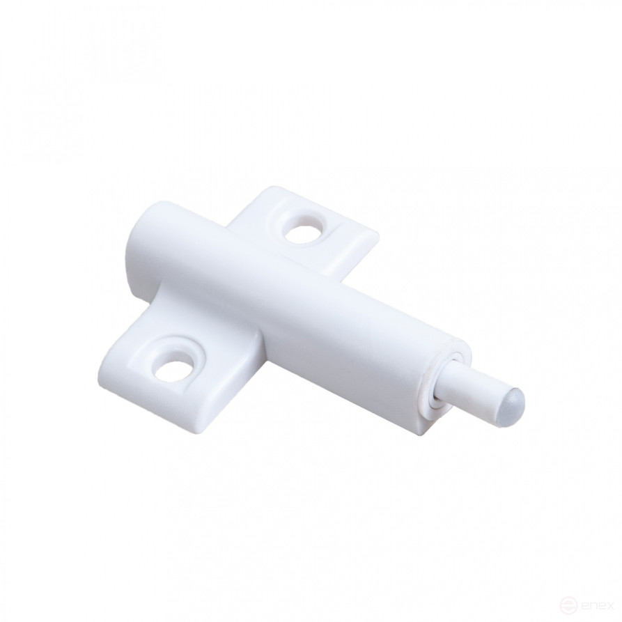 Shock absorber mounting cross-shaped overhead/mortise white AKS