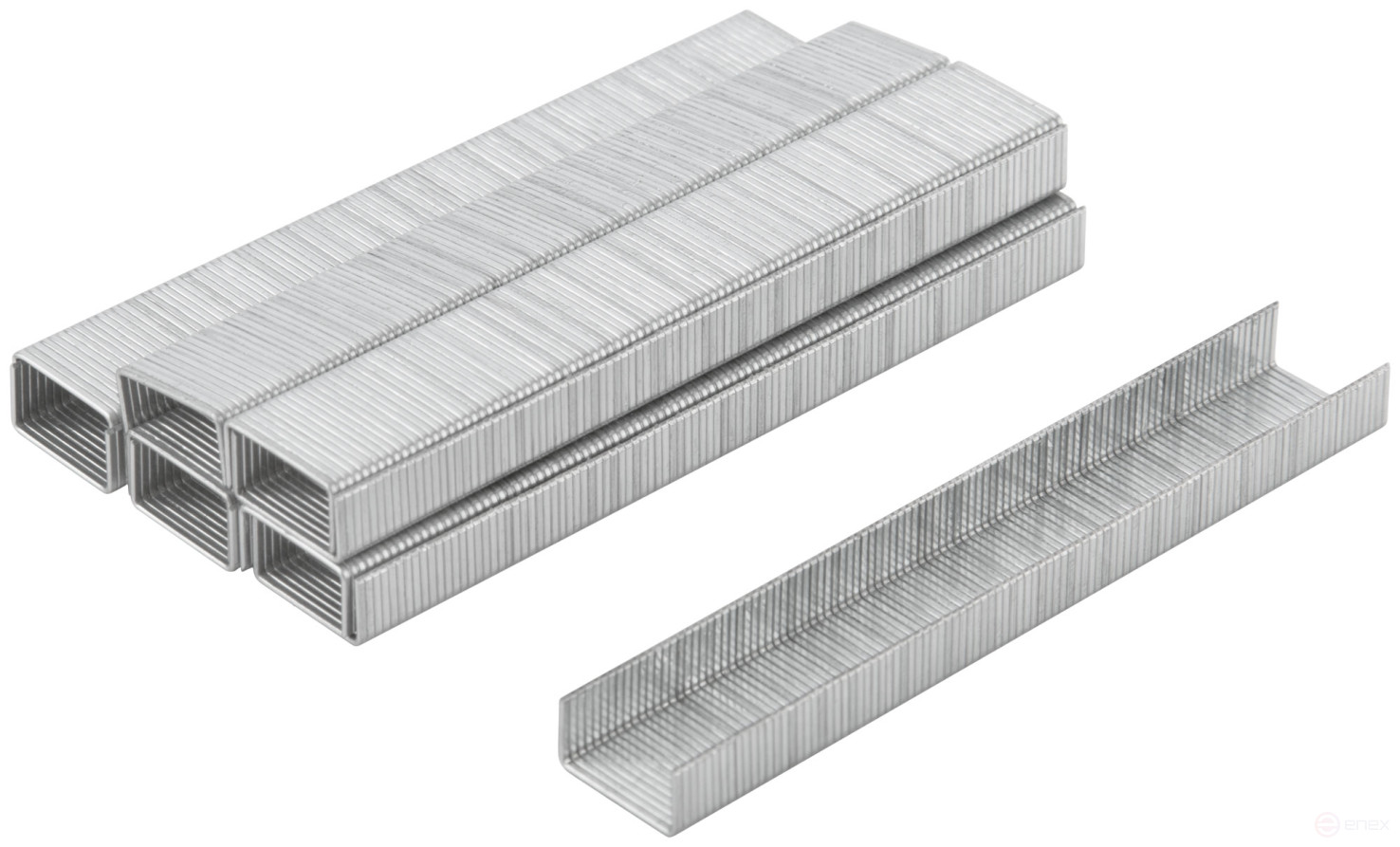 Stapler staples, hardened 11.3 mm x 0.7 mm, (narrow type 53) 6 mm, 1000 pcs.