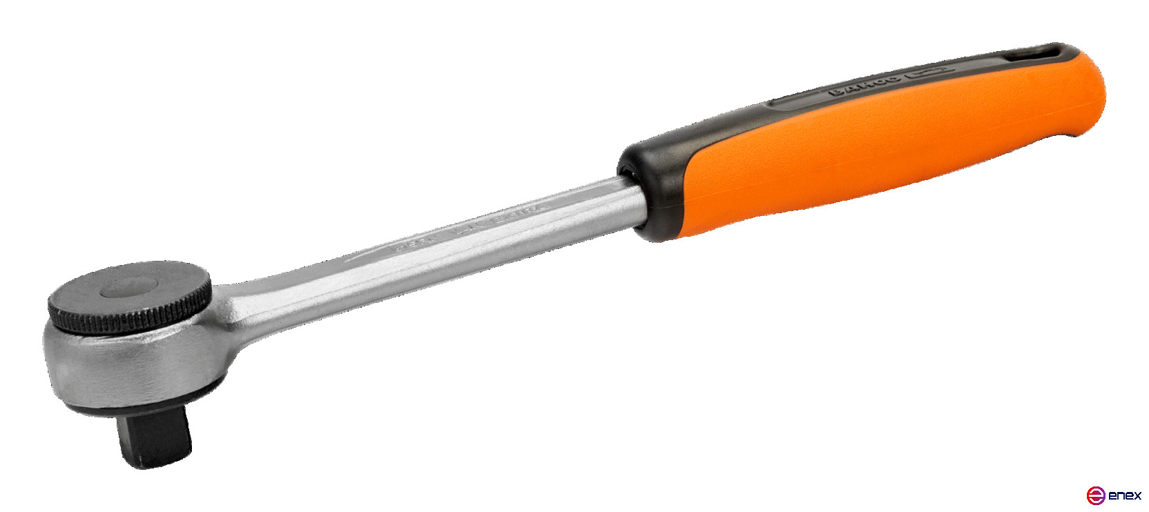 1/2" Reversible ratchet handle, with 60 teeth and 6° angle of action, retail package