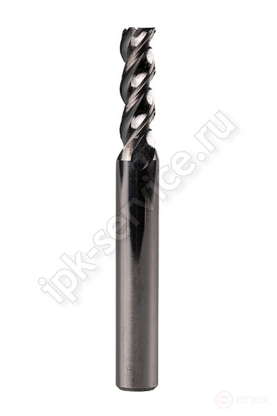 End milling cutter c/x tv.sp. f4 L=50 Z3 for aluminum