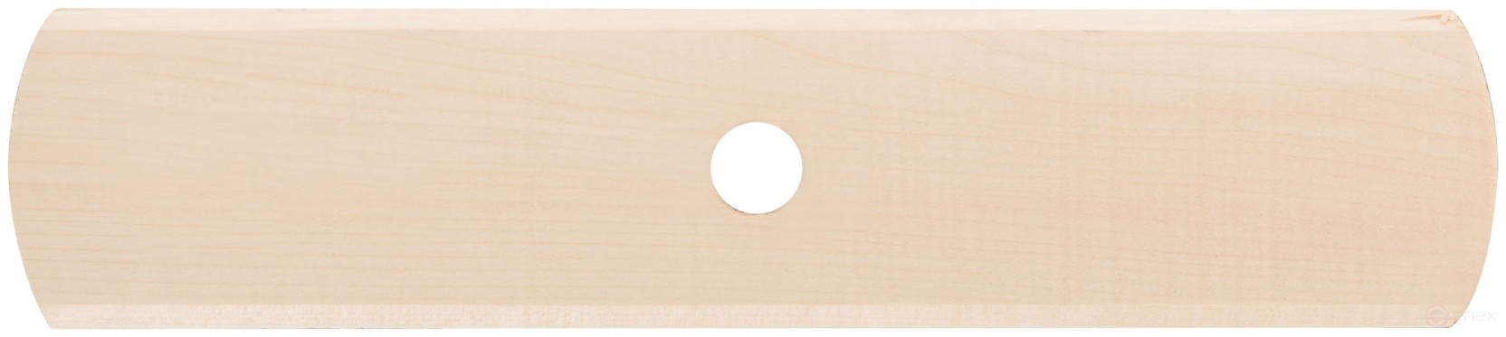 Щетка для пола деревянная овальная (тротуарная), 6-ти рядная, 275 мм