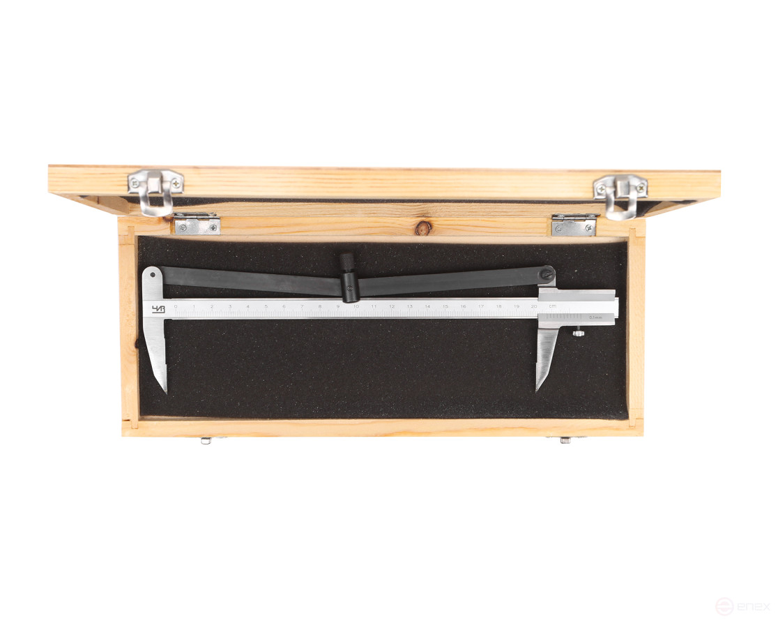 Штангенциркуль разметочный ШЦСРТ - 200 0,1 с твердосплавными губками ЧИЗ