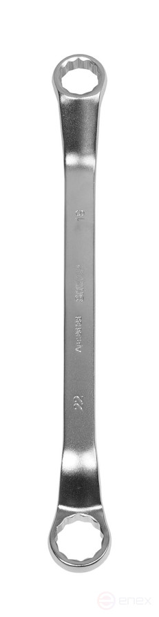 Ключ гаечный кольцевой коленчатый 19x22