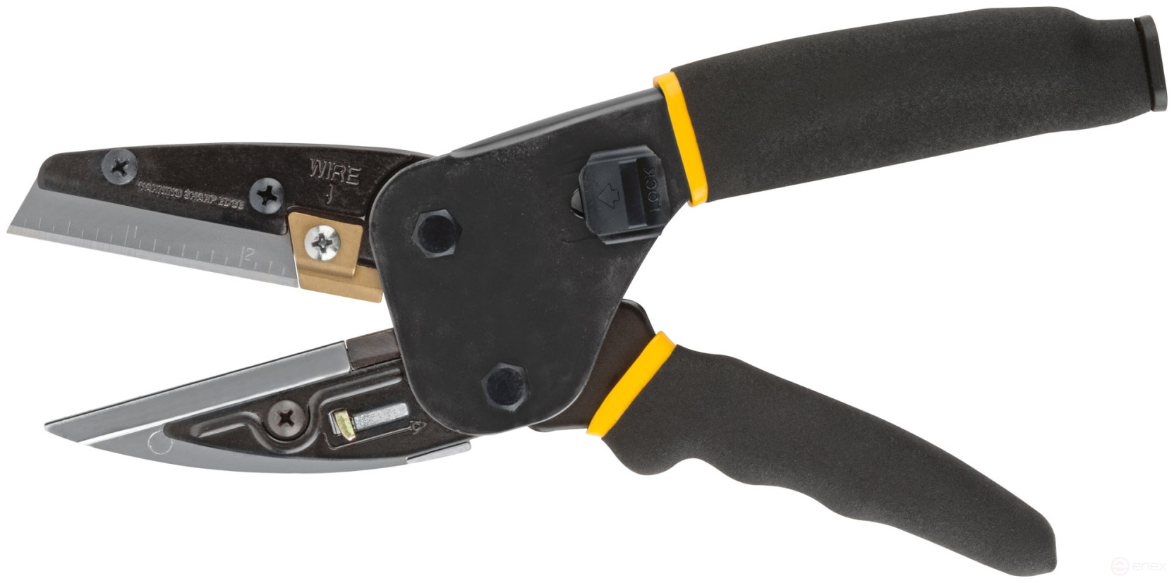 Multifunctional scissors with a Pro 255 mm anvil, 85 mm blade