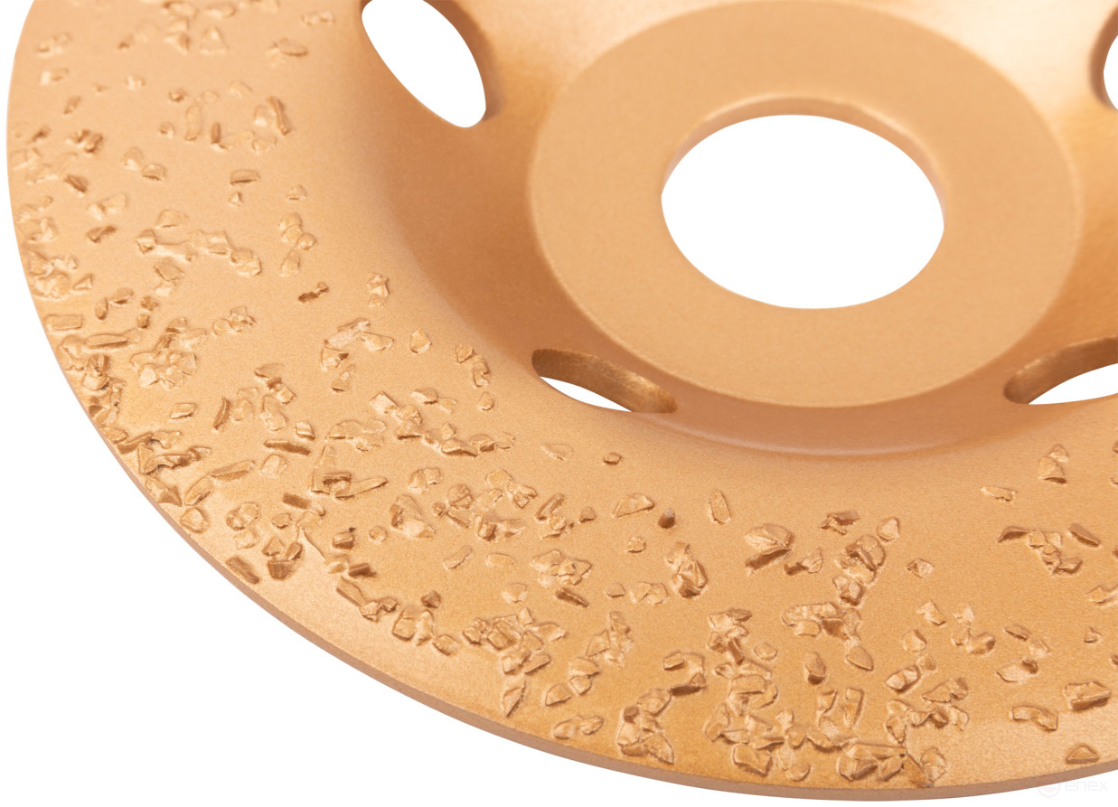 Диск твердосплавный шлифовальный, наклонный, посадочный диаметр 22,2 мм, 125 мм, Р24