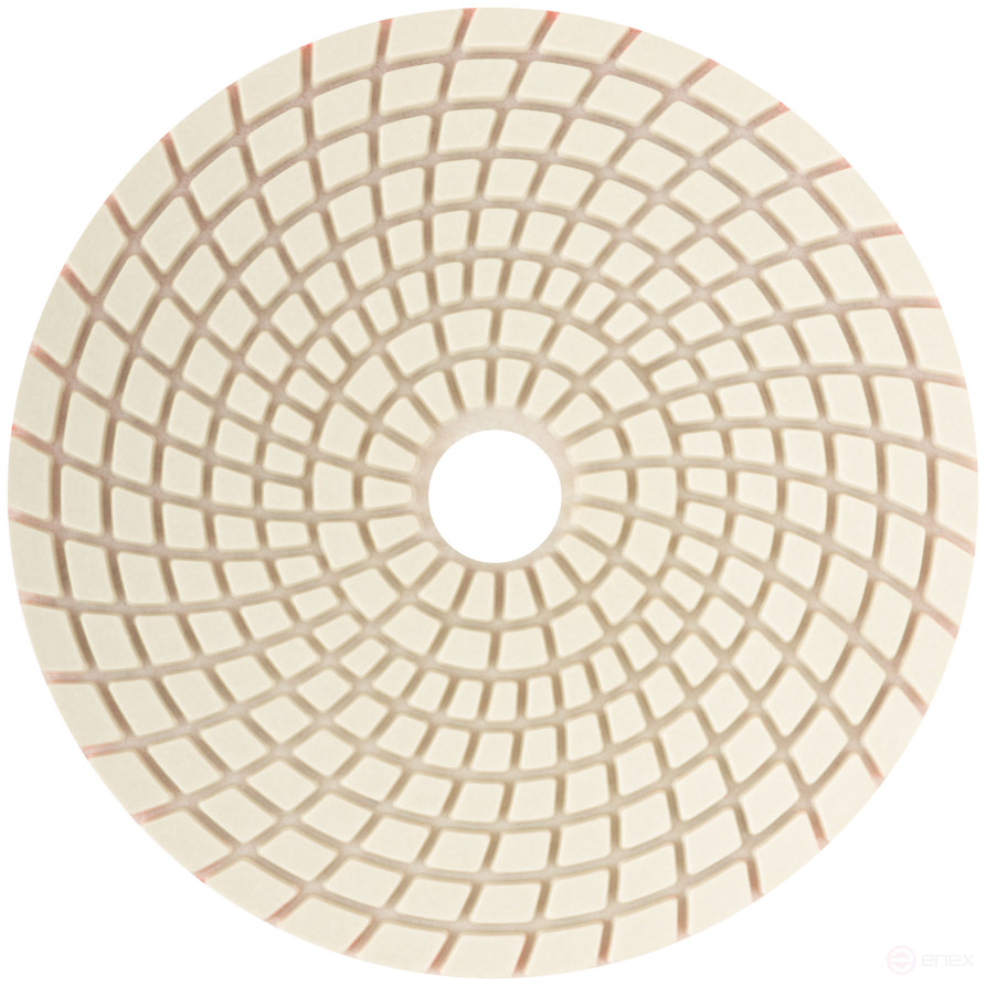 Алмазный гибкий шлифовальный круг АГШК (липучка), влажное шлифование, 125 мм, Р 400