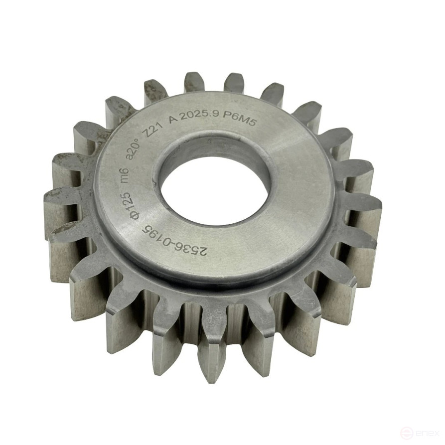 Долбяк чашечный M 6.0, z=21, 20°, D=126 мм, d=44.45 мм (2536-0195) TORNERI Т028244