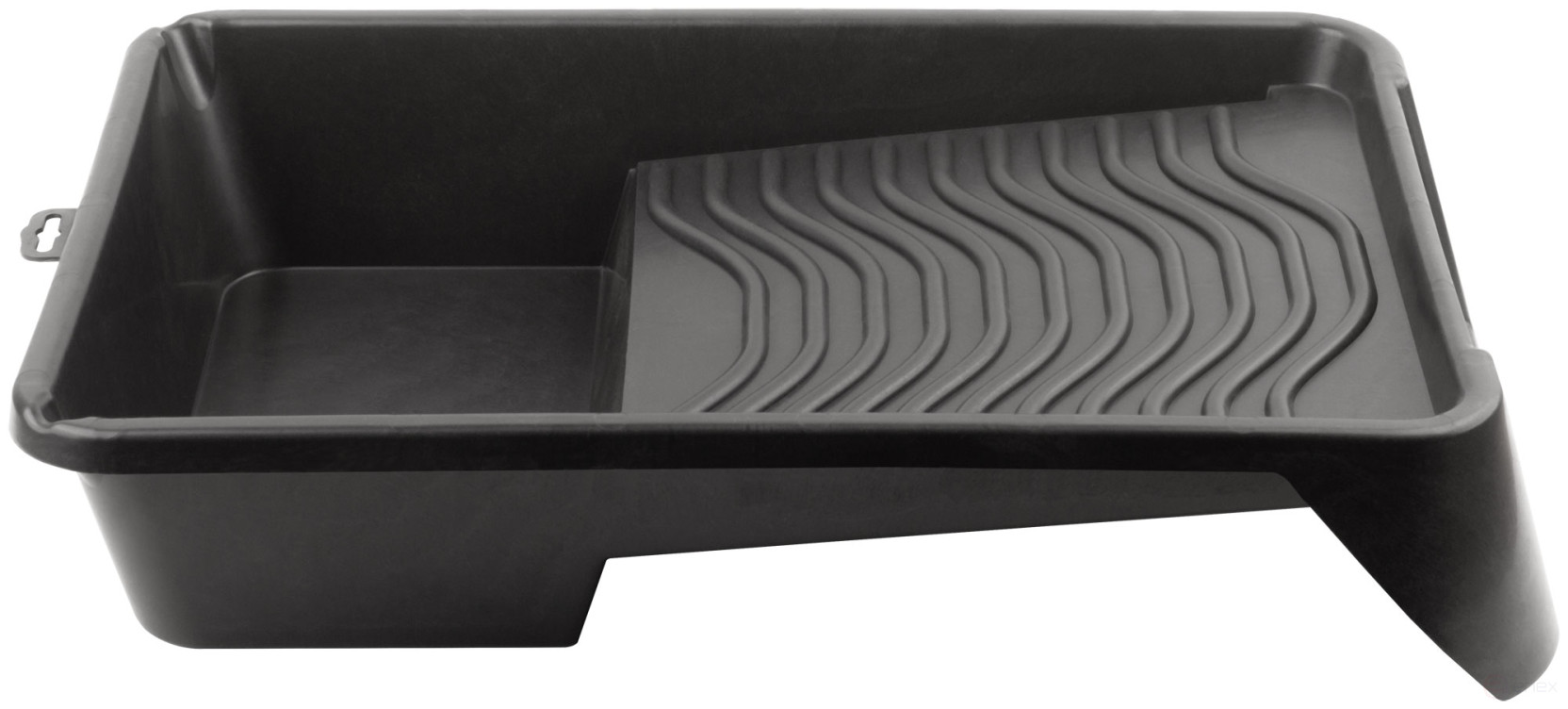 Ванночка для краски черная 510х370 мм, педаль для фиксации, Профи (для краски до 2,5 л)