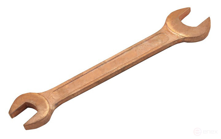 Ключ гаечный рожковый двусторонний 25х28 мм омеднение SITOMO