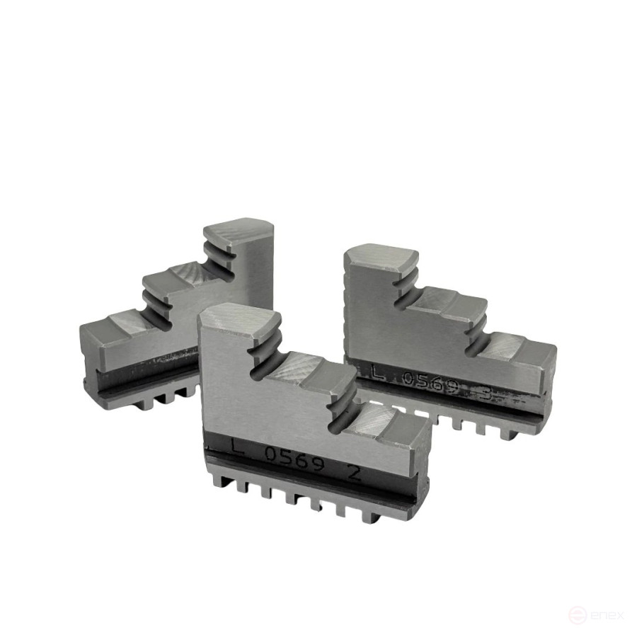 The cams are straight to the turning chuck f 160 3-x cool. pitch 8 mm, width 18.5 mm, groove 10 mm