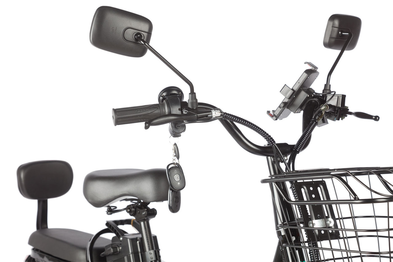 Электровелосипед Gelbert Khan 1, черный