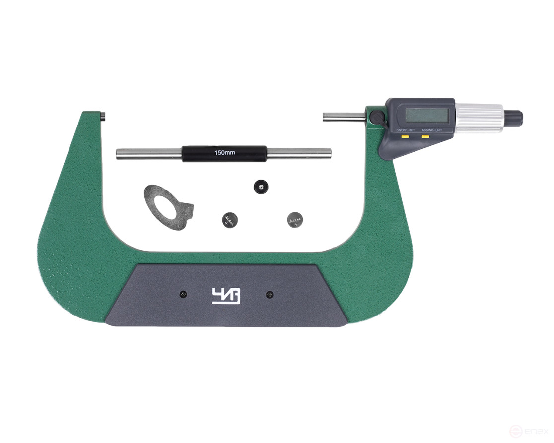 Микрометр гладкий МКЦ - 175 0,001 электр. 2 - кн. IP54 ЧИЗ