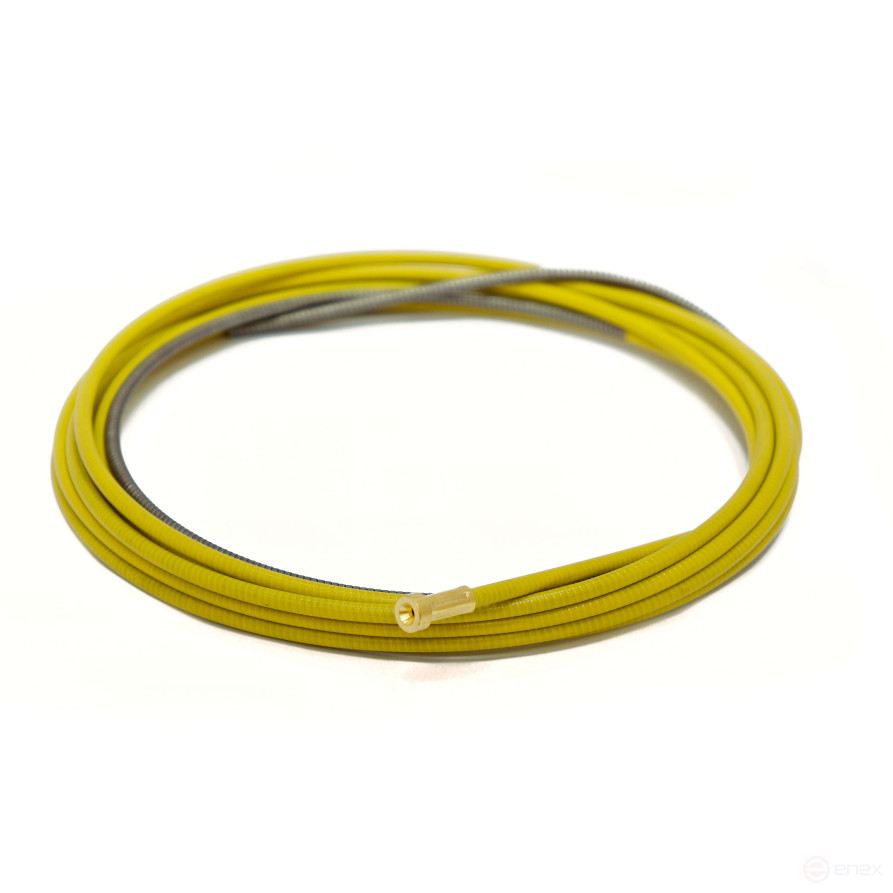 Изолированный стальной канал жёлтый Ø 1.2-1.6mm, 3m