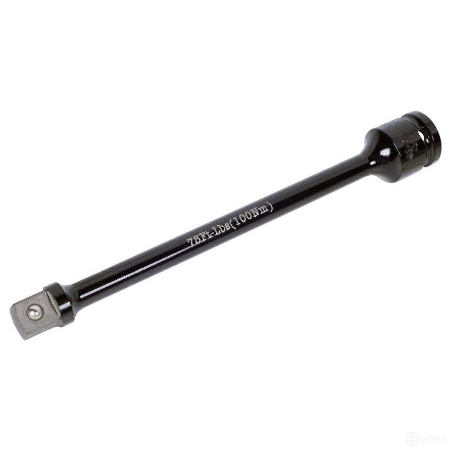 1/2" torsion bar extension, 195 mm, with 100 Nm torque limiter KING TONY 4269-08-A0