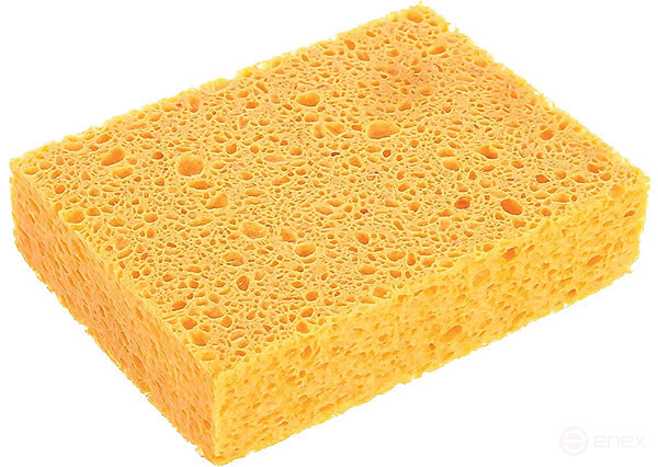 Viscose sponge, 150x110x40mm