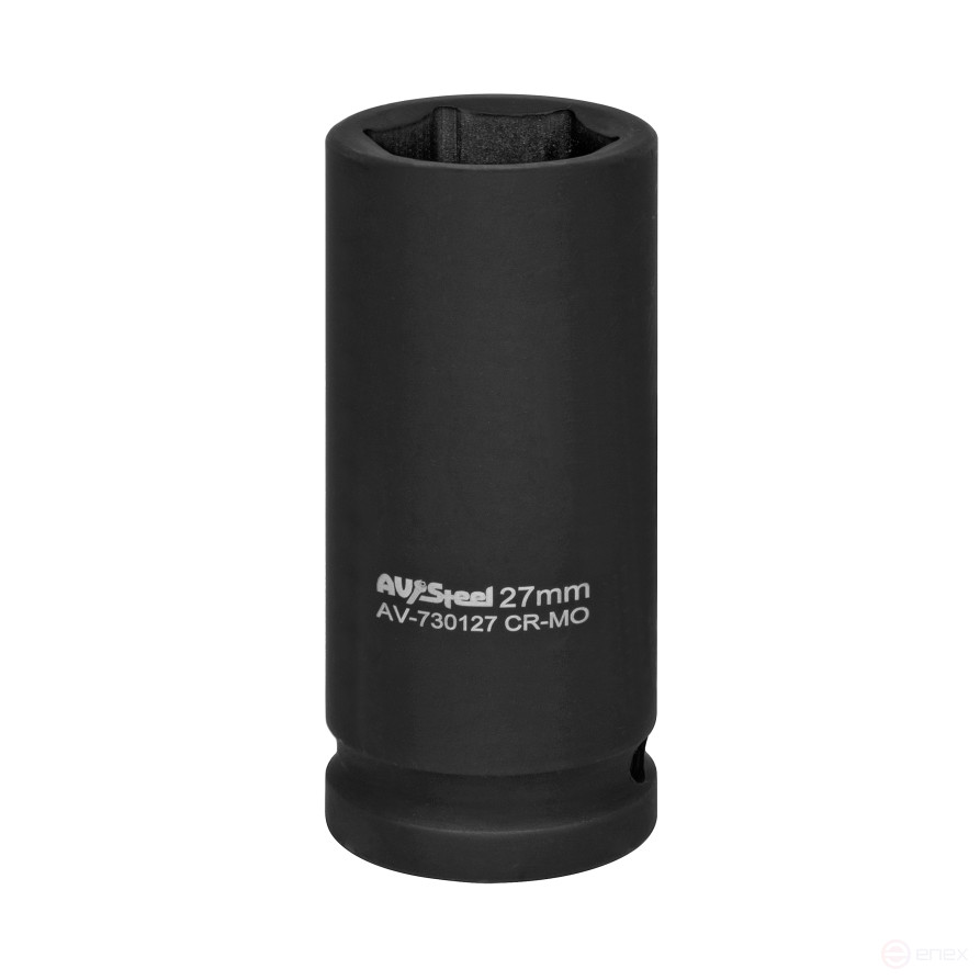 Головка ударная 3/4" шестигранная удлиненная 27мм