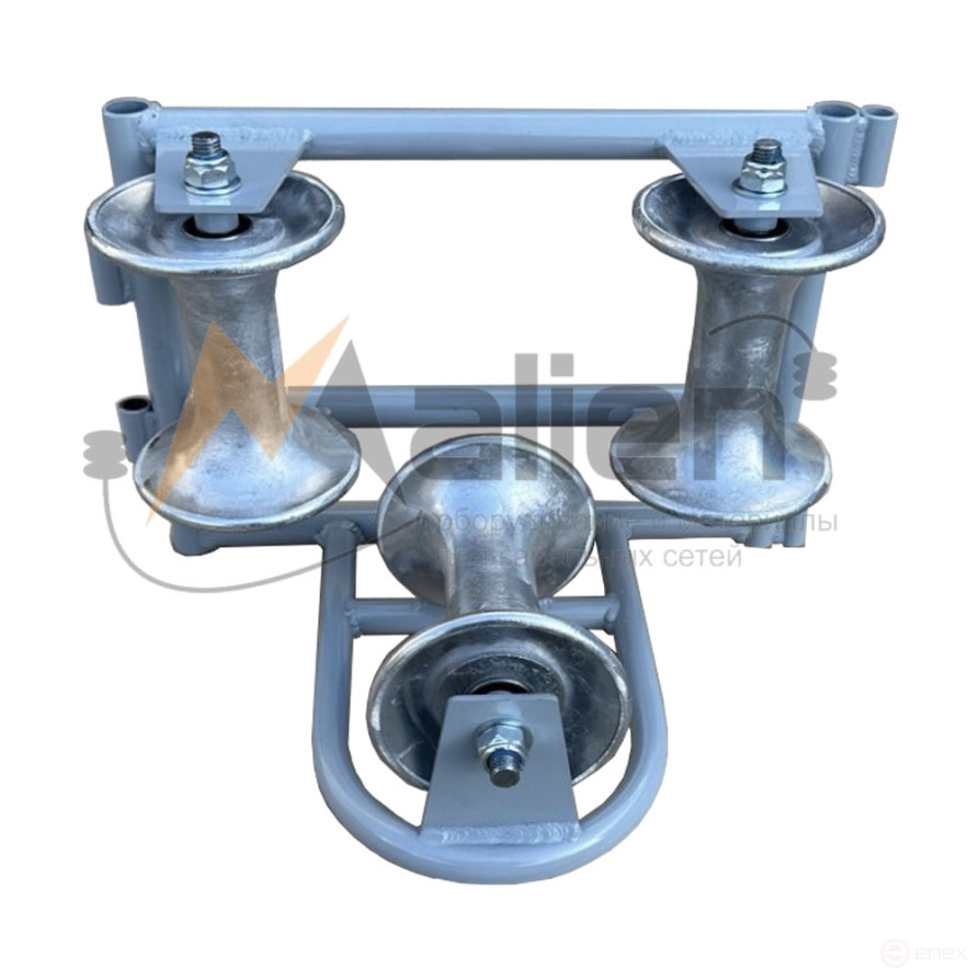 RCU-140A angled cable roller, aluminum coils (cable diameter up to 140 mm, roller load up to 200 kg) MALIEN