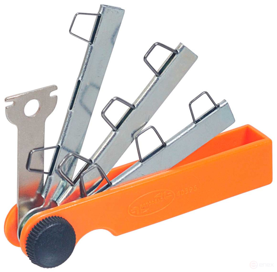 Set of probes No. 8 for candle gaps (0.55-1.1mm) (Avtodor) 40396