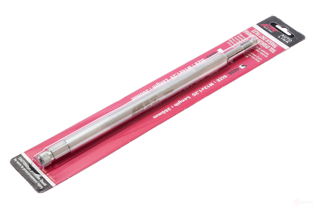 Tap M12x1.25mm L=260mm extended to restore JTC candle holes