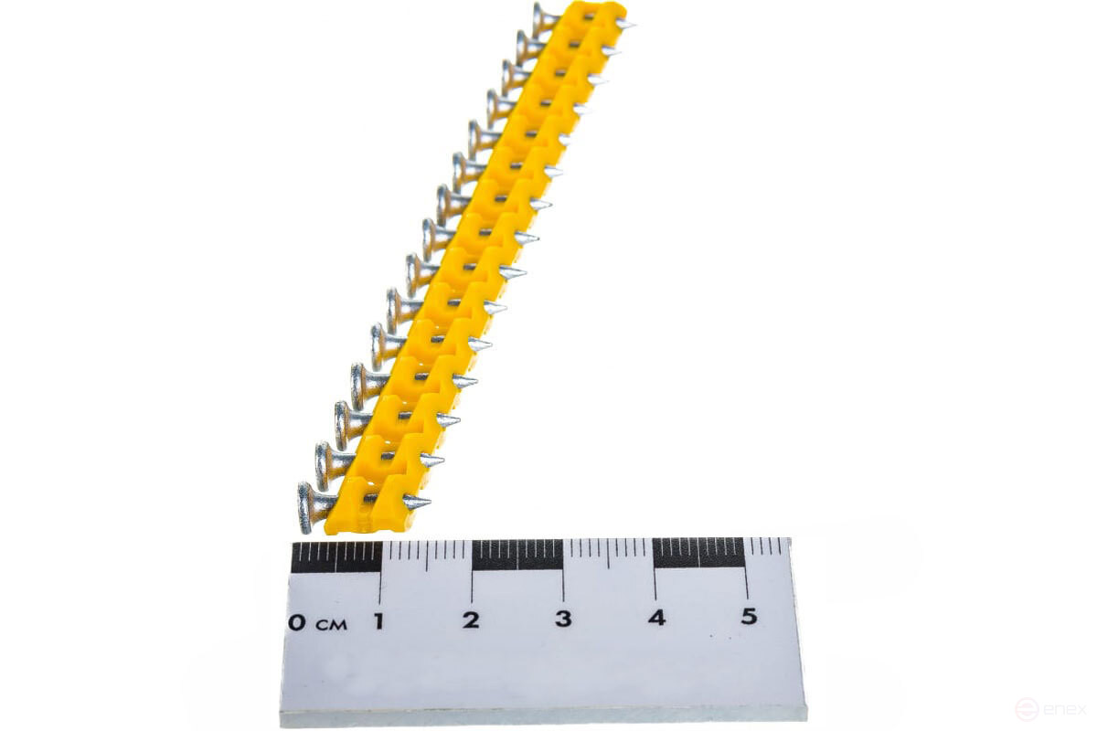 Nails on concrete for DCN890 battery gun (3.0*16 mm, forged, 1005 pcs/pack) FEDAST