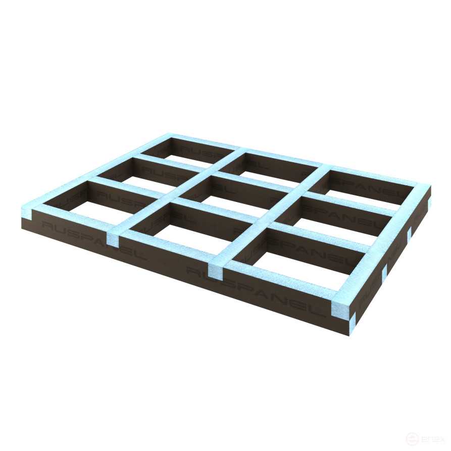 Подиум для поддона 1200х900х50 каркасный