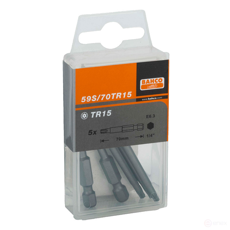 1/4 Биты под винты TORX TR27 L=70 мм