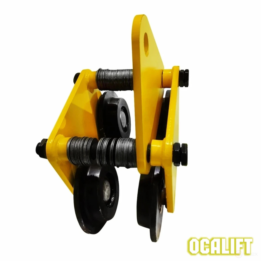 Suspension carrier carriage 5t idle without drive for crane beams