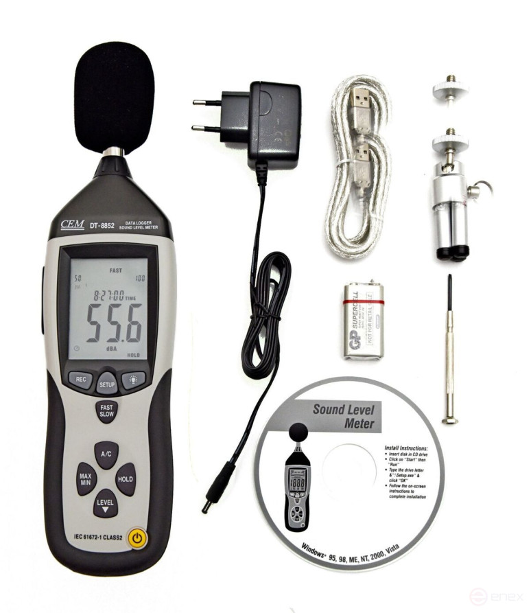DT-8852 Digital Noise meter with Recorder function