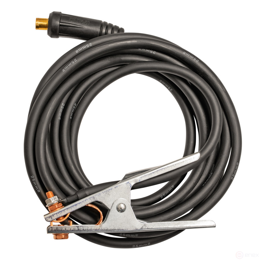 300A Weight clamp with 1/25 KG Copper 5m cable (Track 35-50 MMQ)