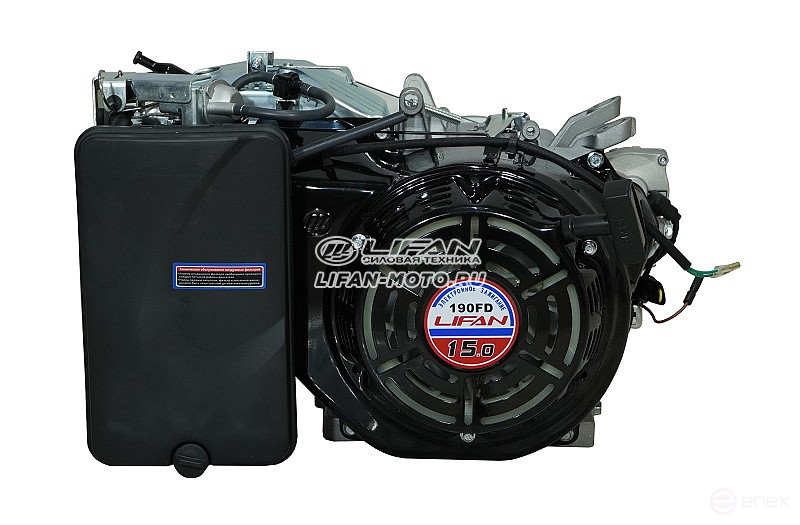Lifan 190FD-V engine, short cone shaft 54.45mm