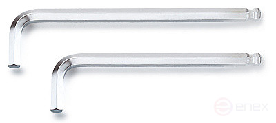 Ключ шестигранный Г-образный длинный с шаром 6 мм L=141 мм TOPTUL AGBL0614