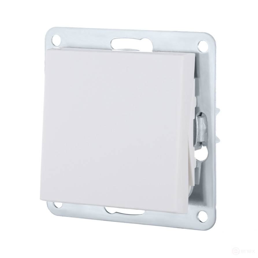 Switch 1-terminal, cross (circuit 7) 16 A, 250 B (white) LK80