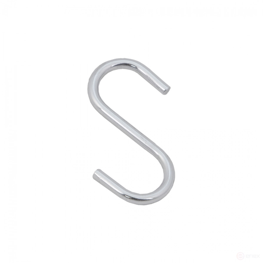 Крючок на трубу d25 (506), хром AKS