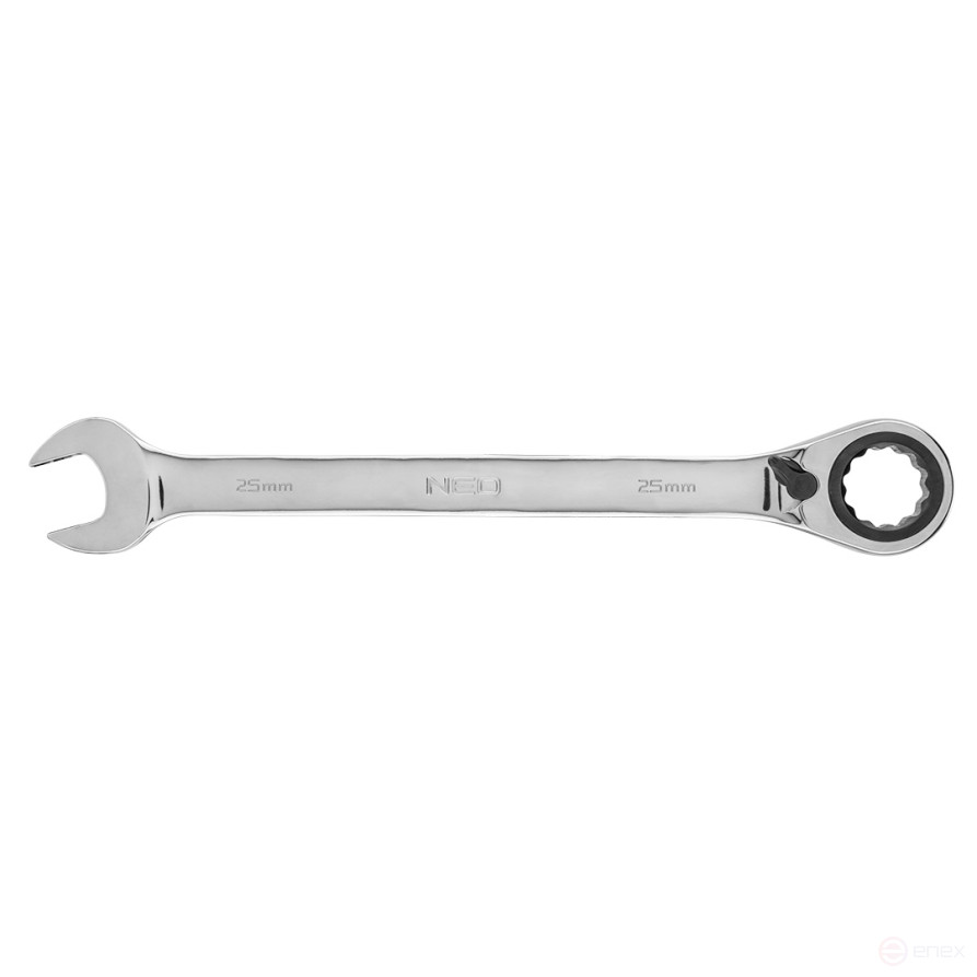 Ключ комбинированный с трещоткой 25 мм