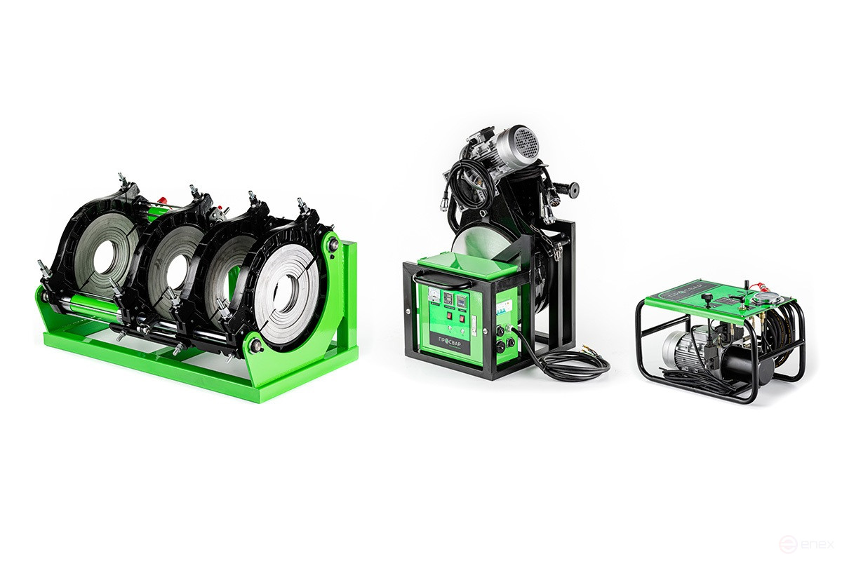 Butt welding machine for HDPE pipes PROSVAR S 400 (220 V)