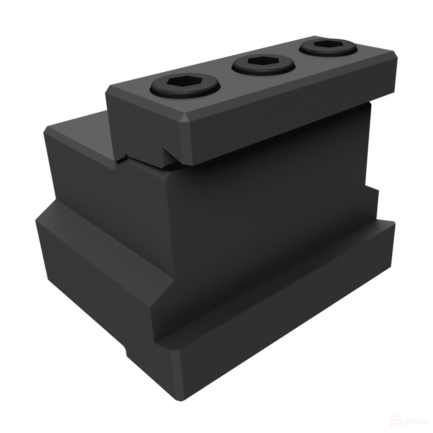 Block for fixing cutting blades 32 x 29 x 110 TTBU32-32 Beltools