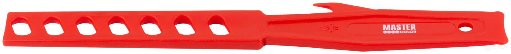 Plastic mixer for mixing paint, multifunctional