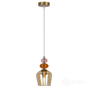 4114-201 Rivoli Corina Pendant Lamp 4114-201 1 x E27 40W Design