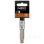 End head with bit-insert Spline 1/2", M5 x 100 mm